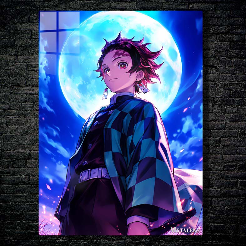 Tanjiro Kamado Blue Moon _ Demon Slayer