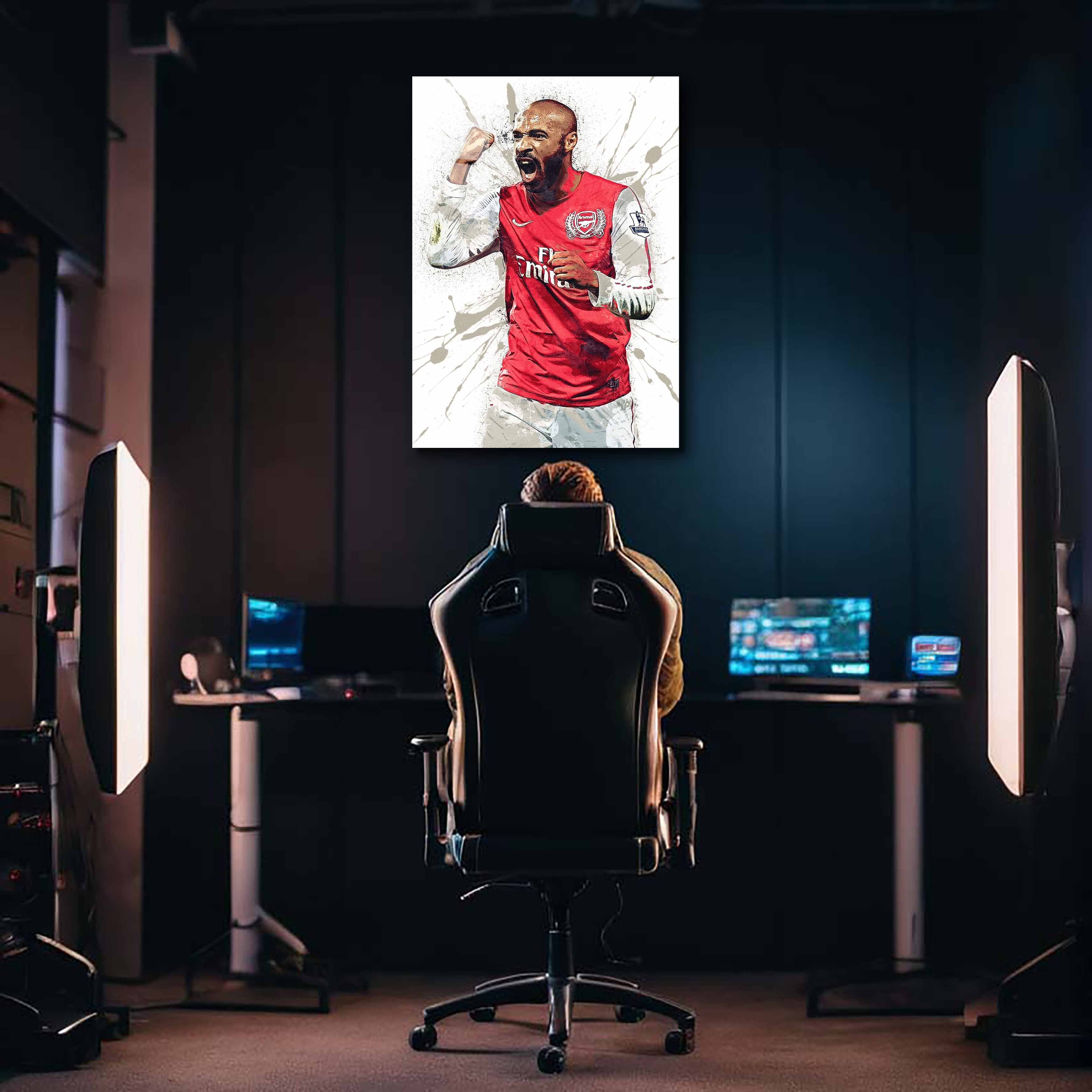 Thierry Henry Arsenal poster