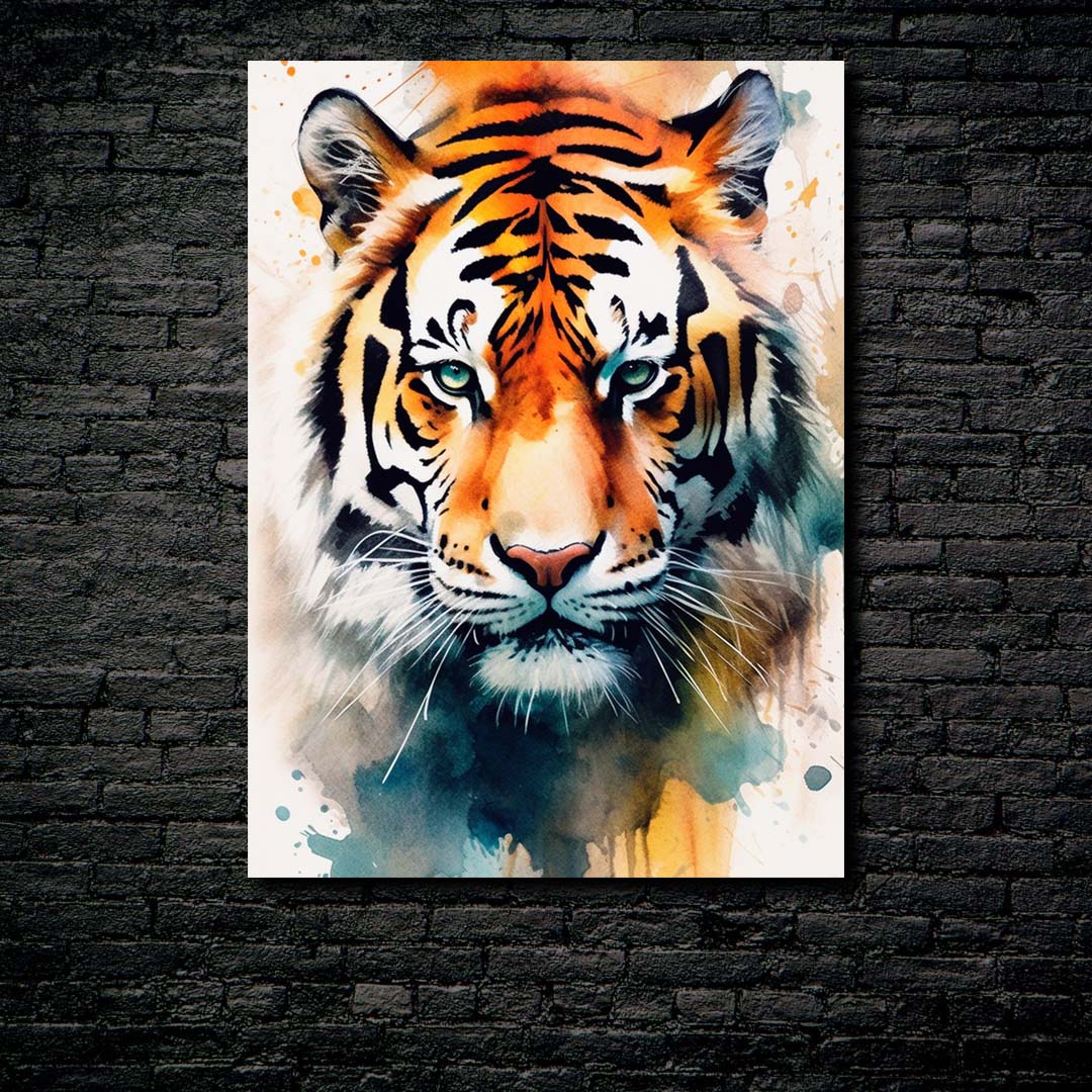 Tiger Watercolor