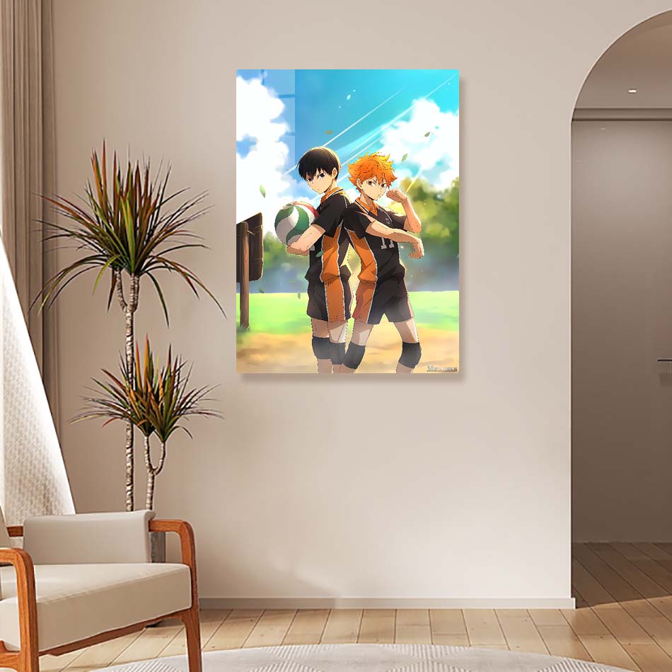 Tobio kageyama and hinata from haikyuu