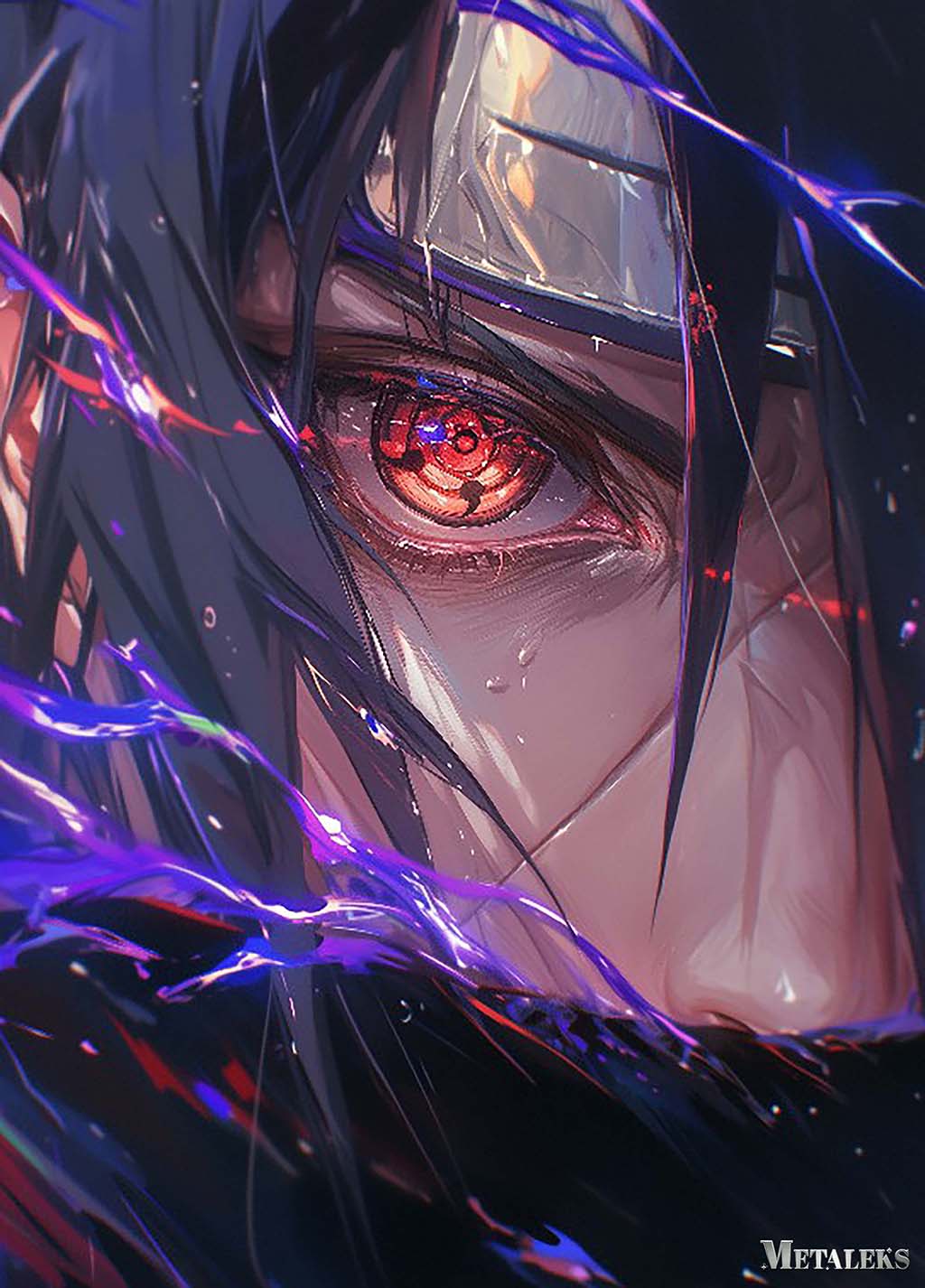 Uchiha Itachi Sharingan | Naruto