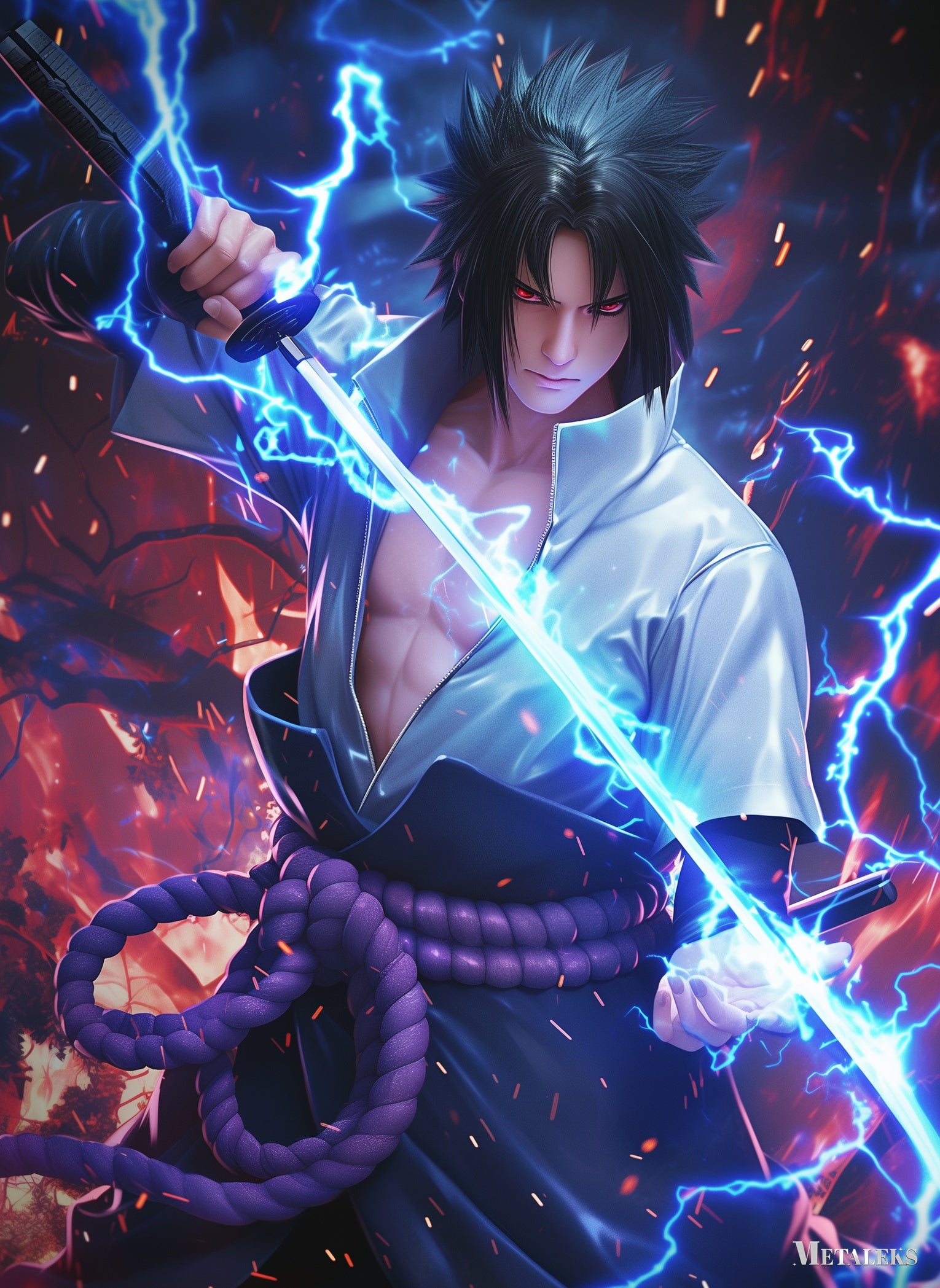 Uchiha Sasuke.BlueLightning