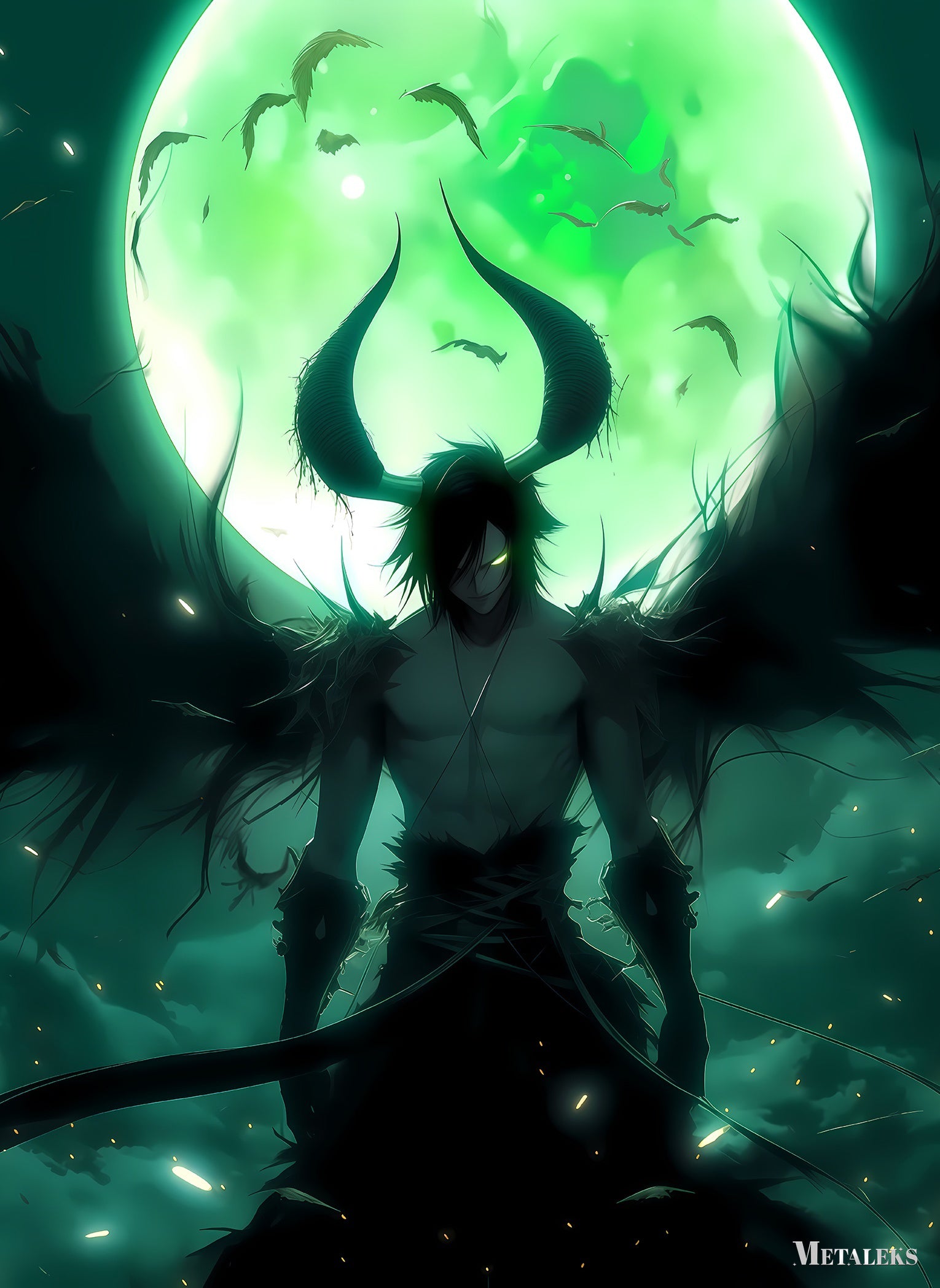 Ulquiorra Cifer X Moon