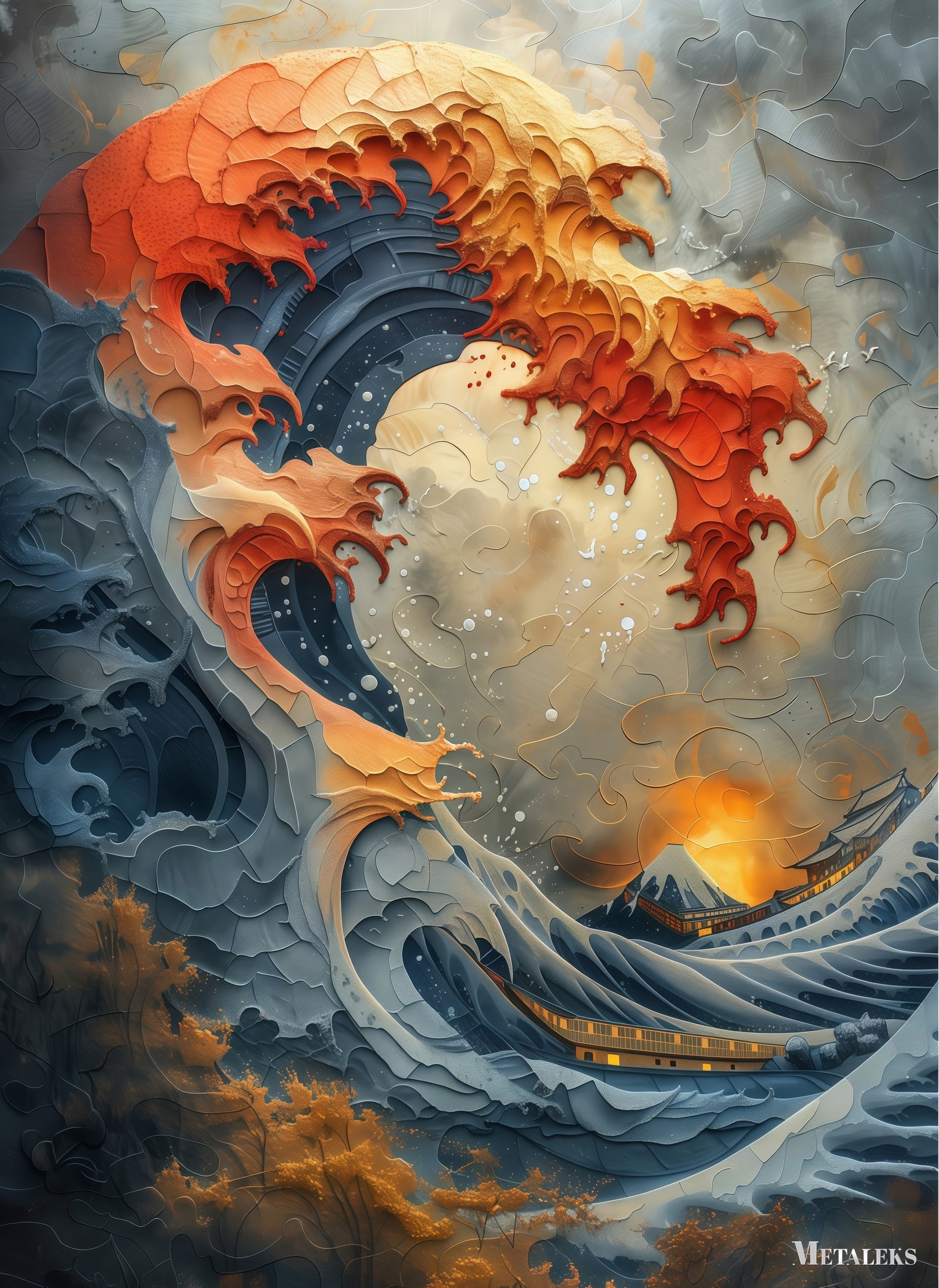 Waves and Mountains