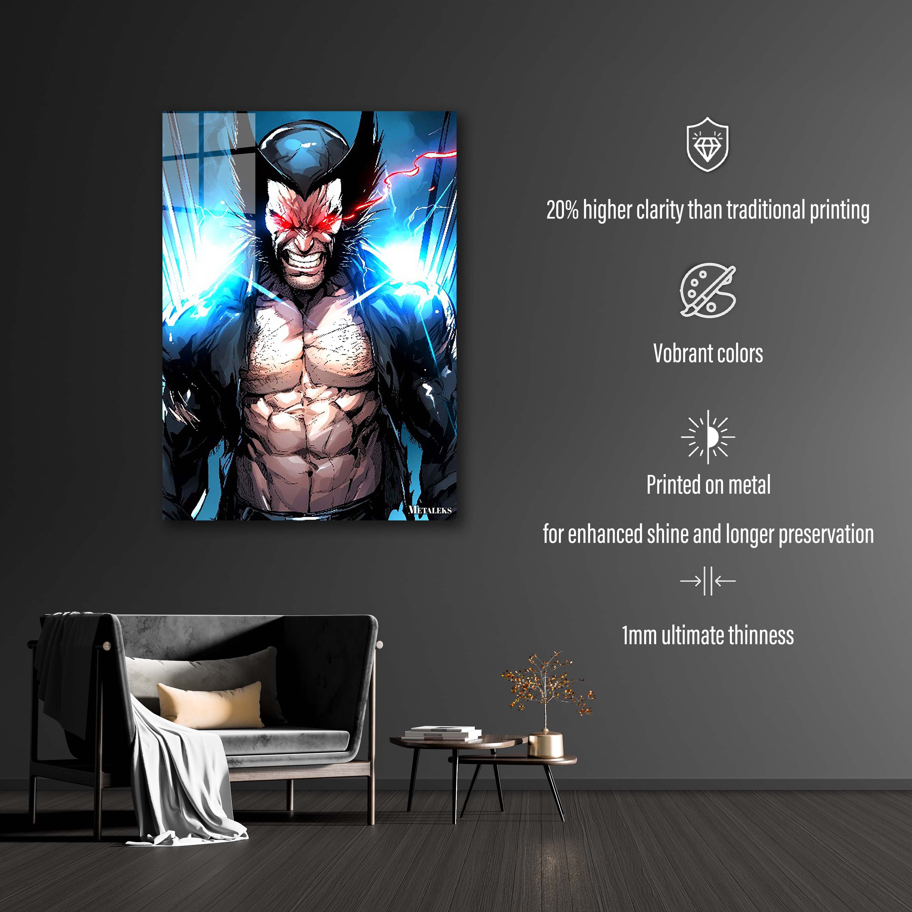 Wolverine X-men - Comic's collection-designed by @ ai.place