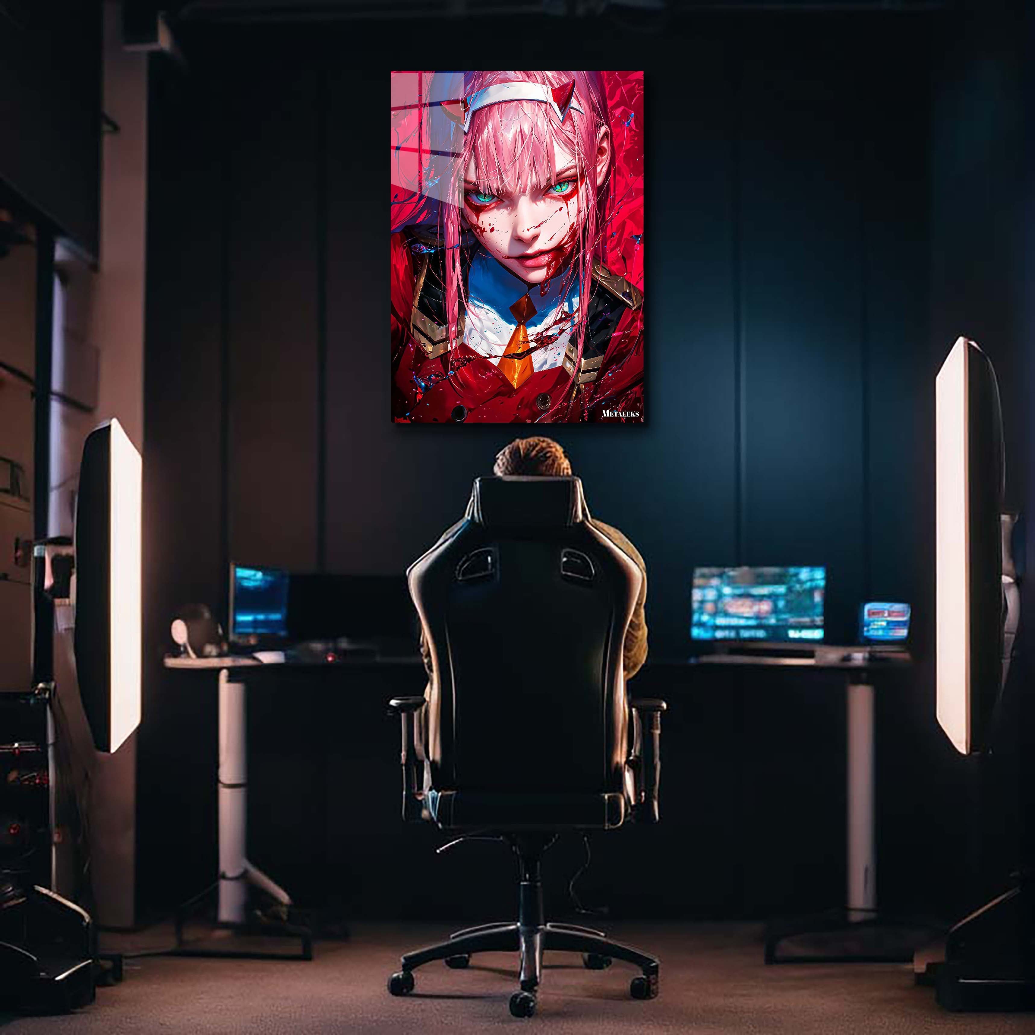 Zero Two Red Portrait