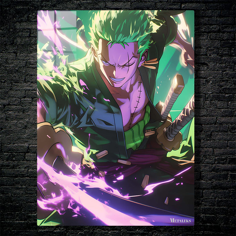 Zoro in Action One Piece