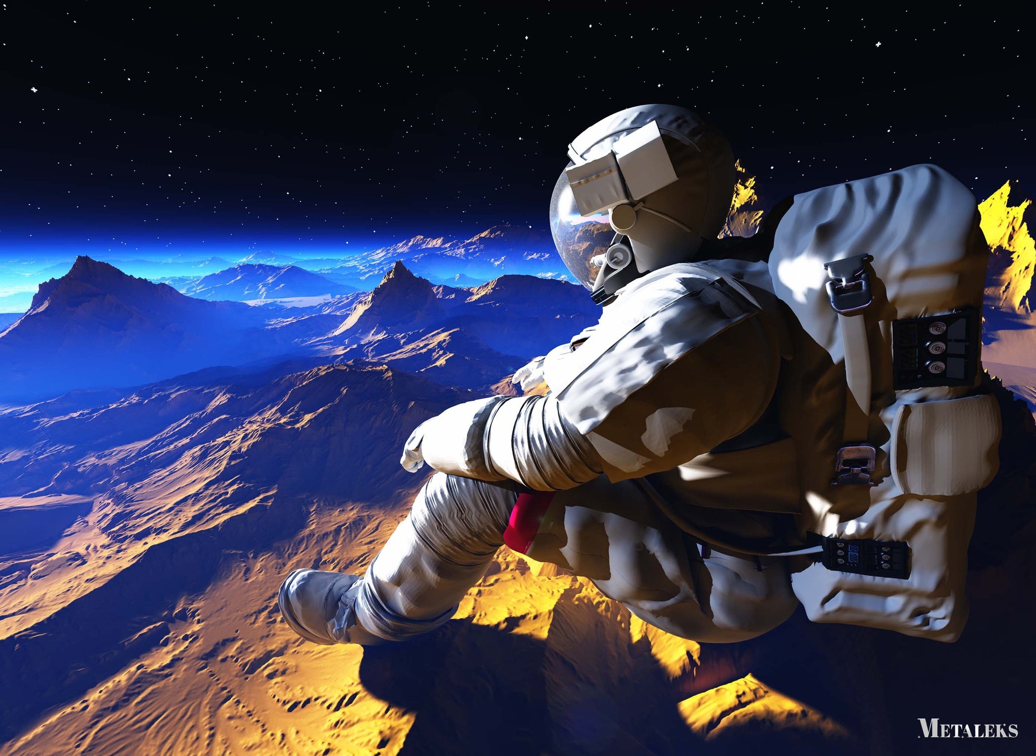 astronaut Sad
