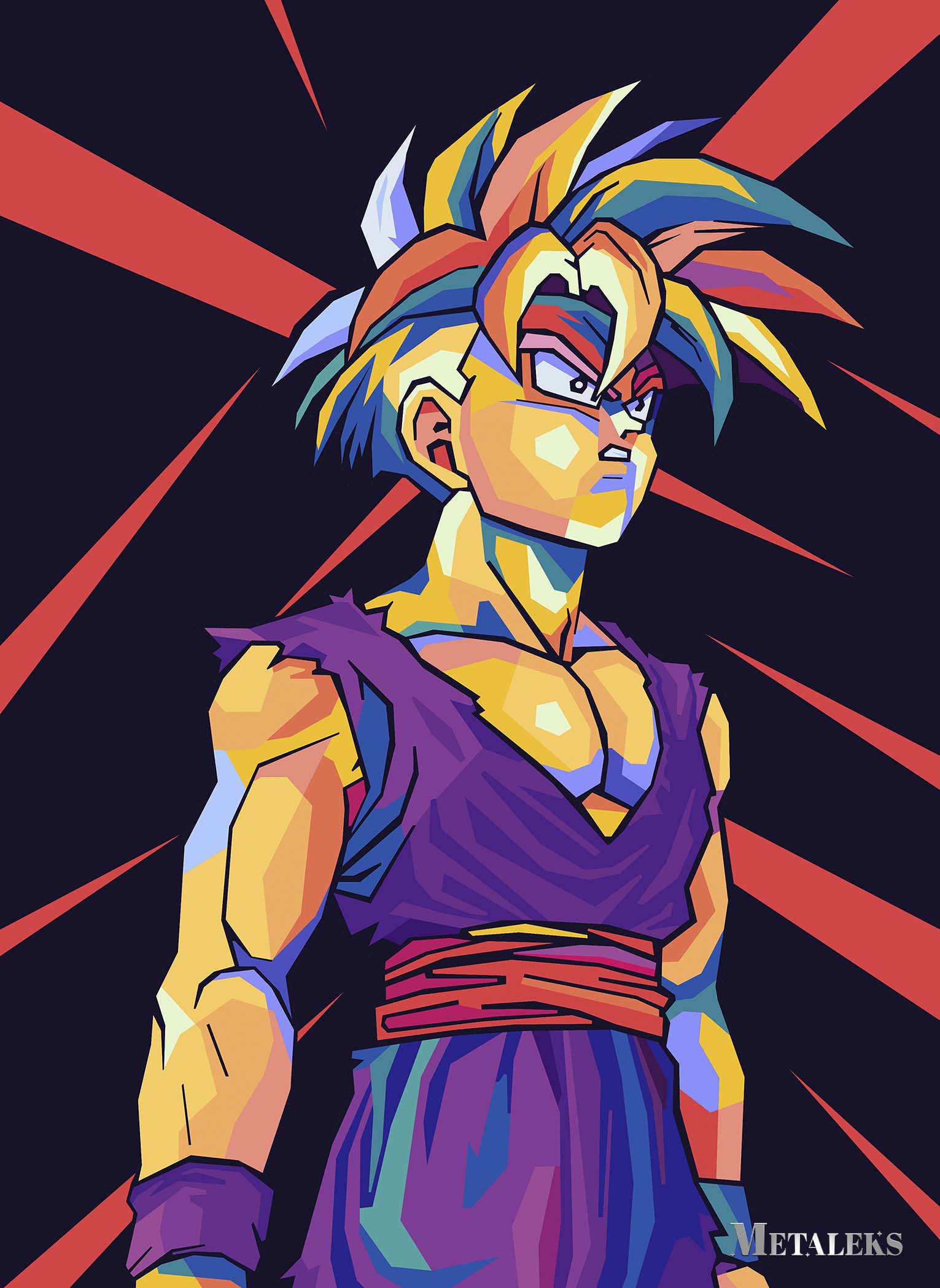 dragon ball pop style