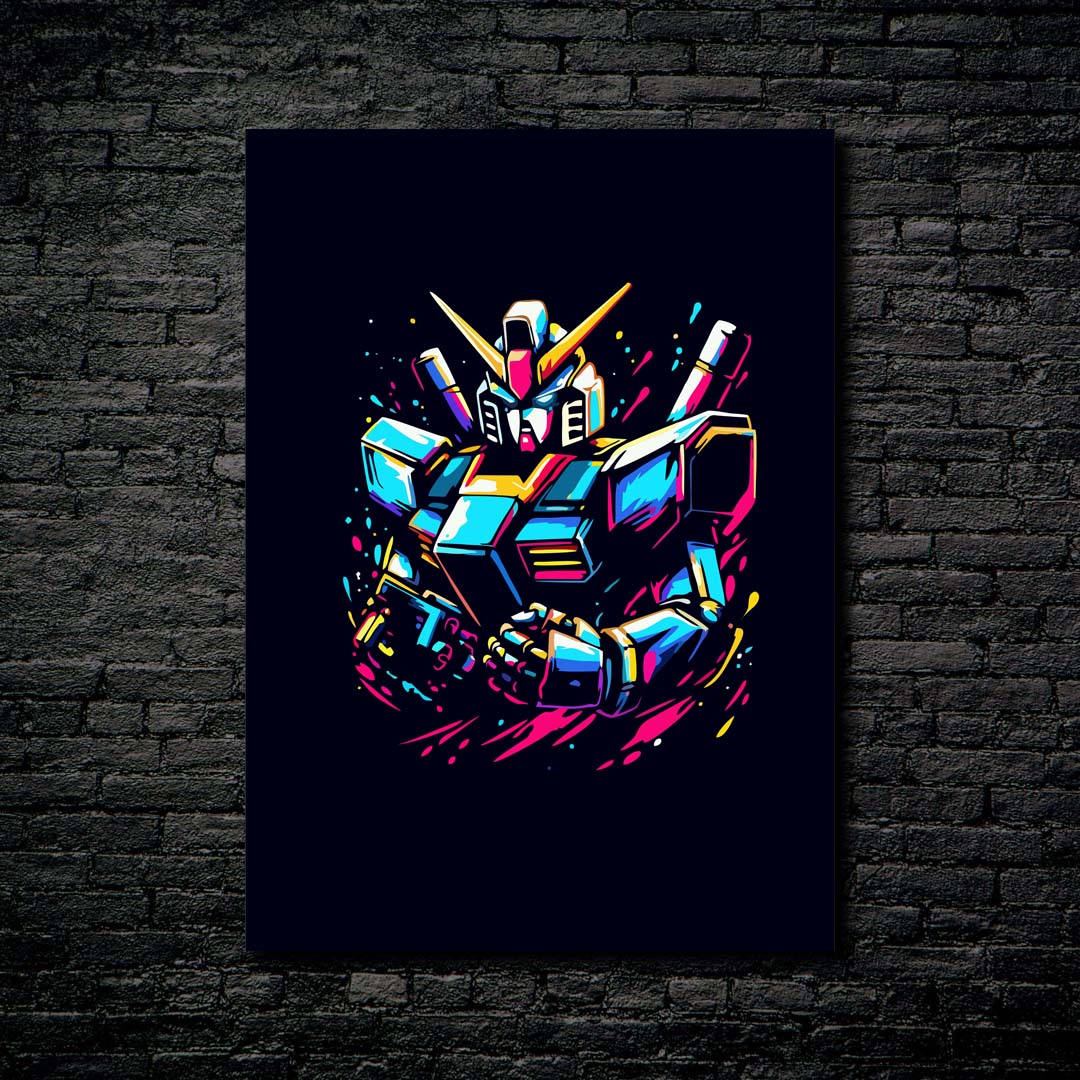 gundam fanart popart