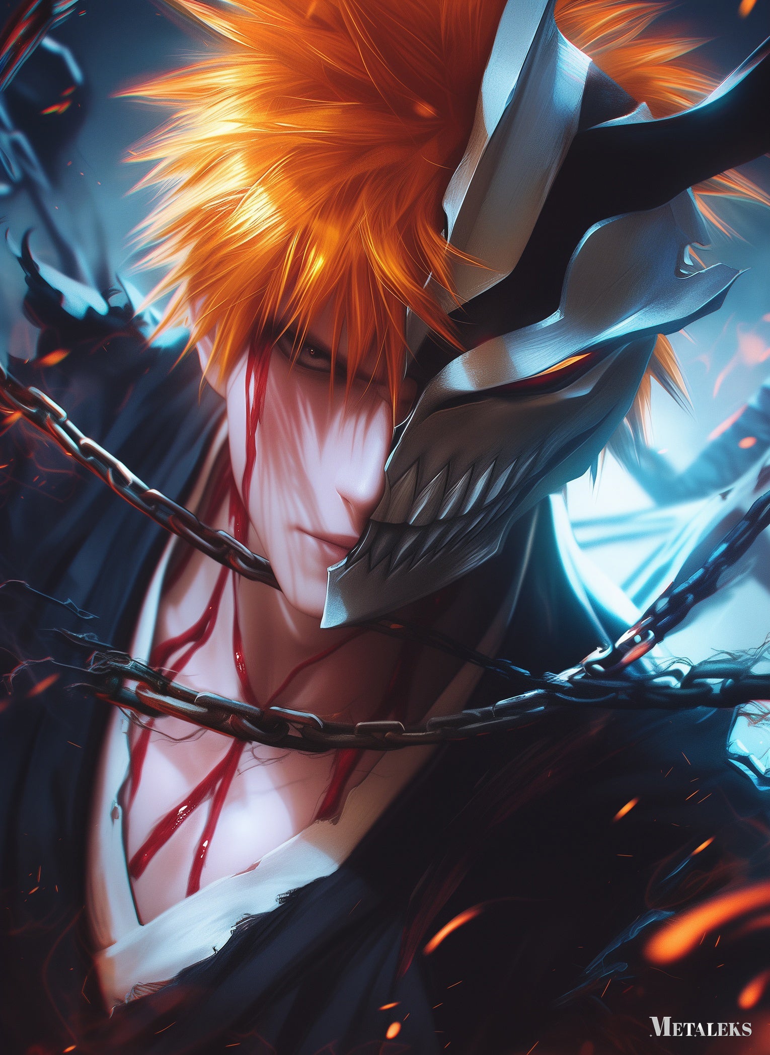 ichigo kurosaki.HollowMask