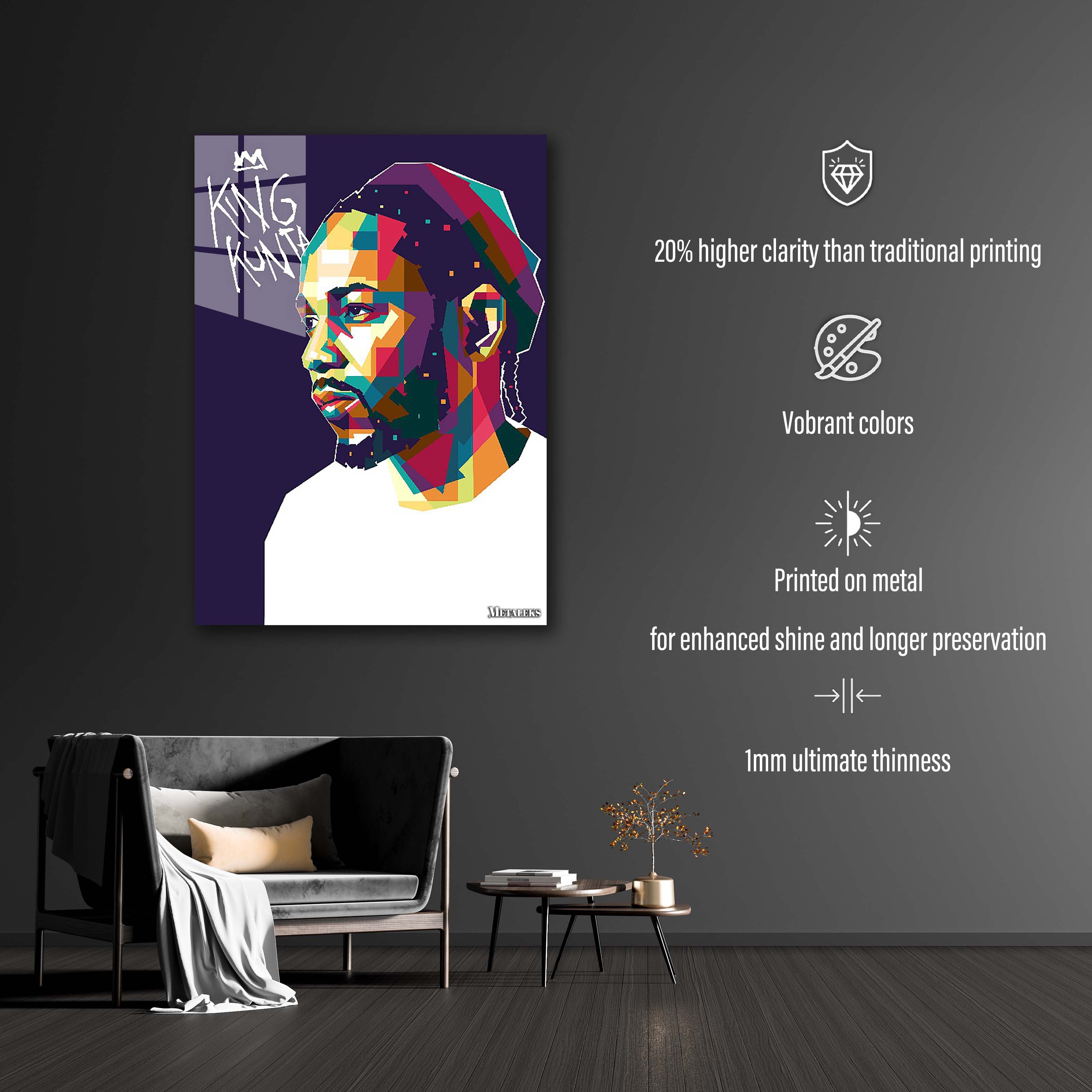 kendrick lamar pop art WPAP