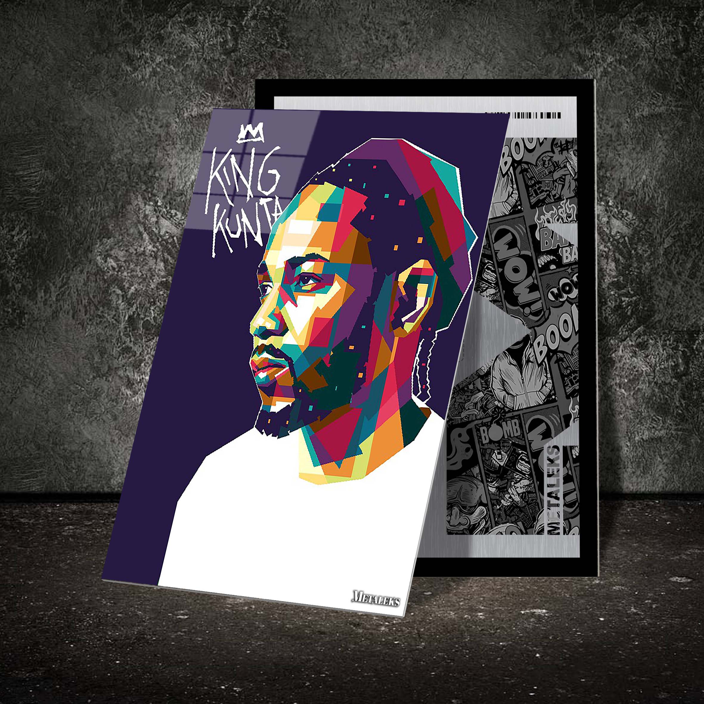 kendrick lamar pop art WPAP