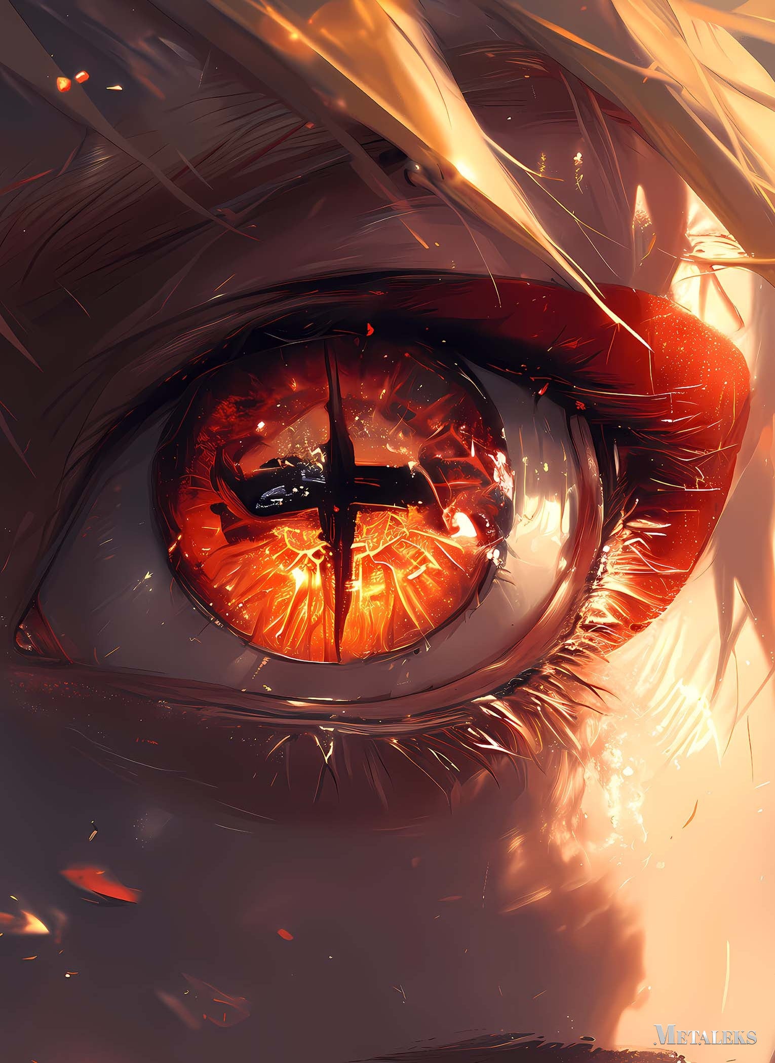 naruto kurama eye
