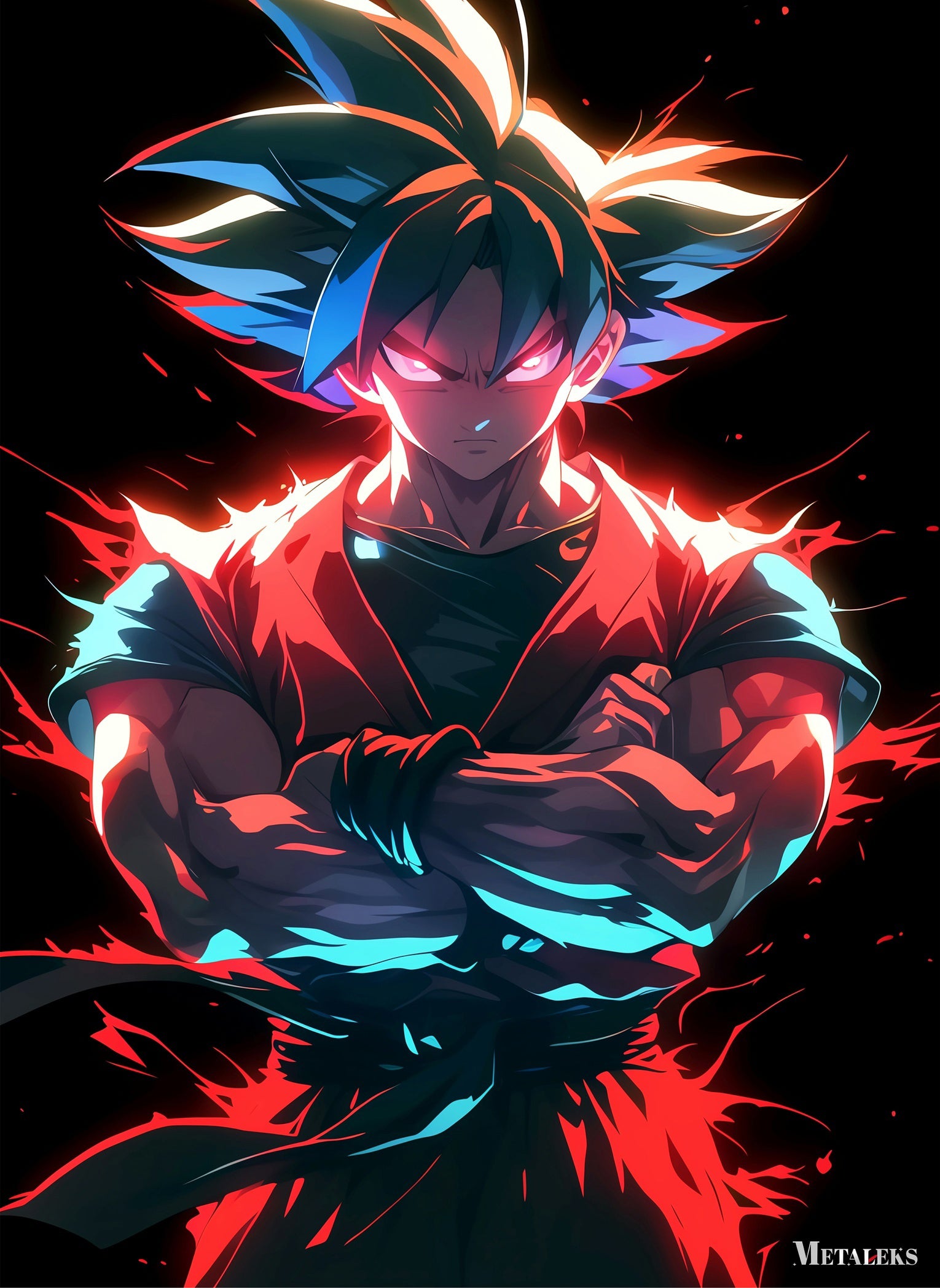 neon GOKU - dragon ball, G0989  H0731-25
