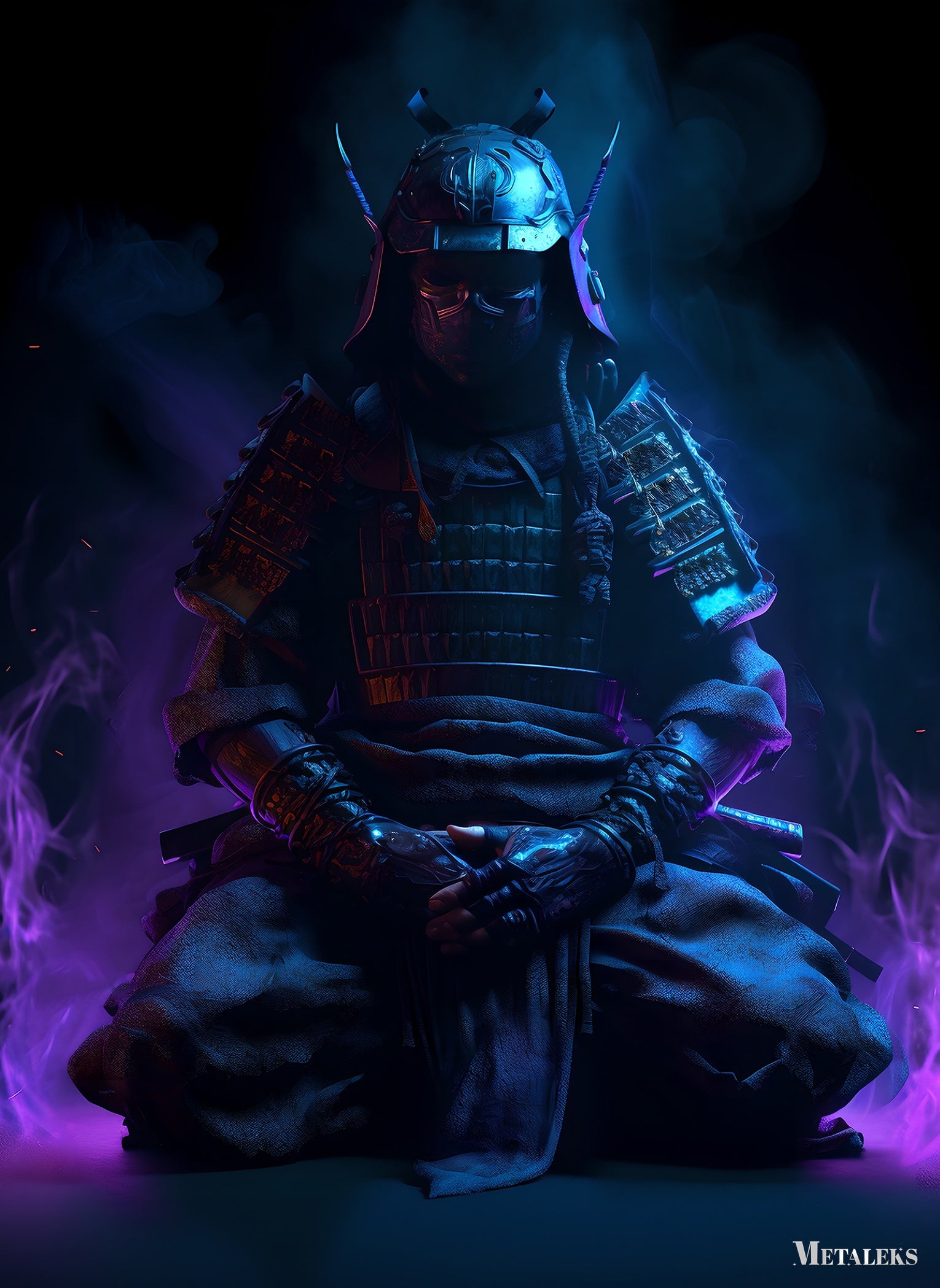 purple samurai
