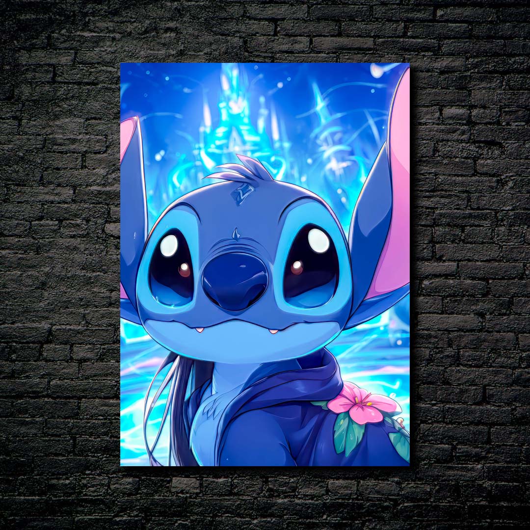 stitch's cute look