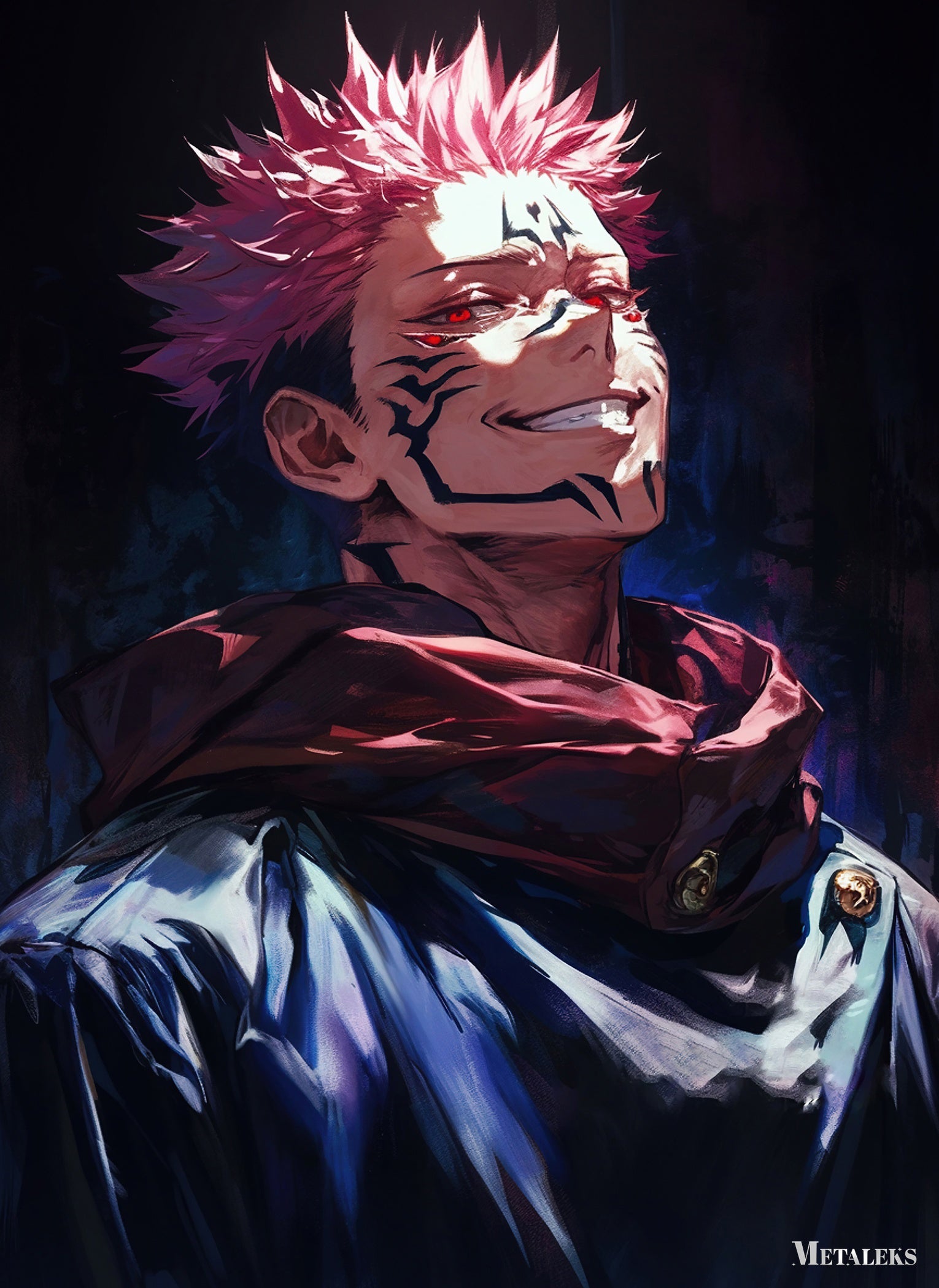 sukuna demon is smile