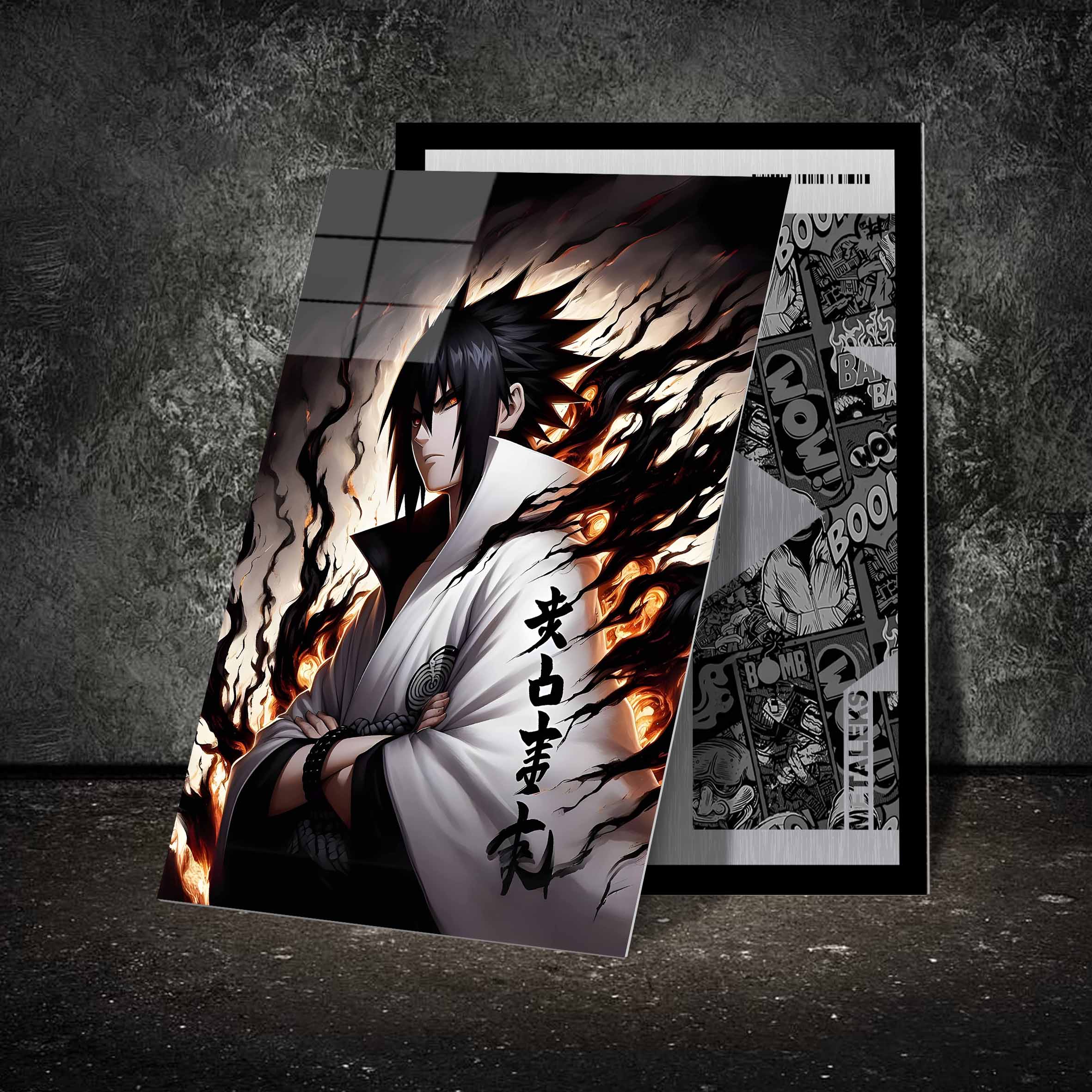 Sasuke Uciha Black Fire 3