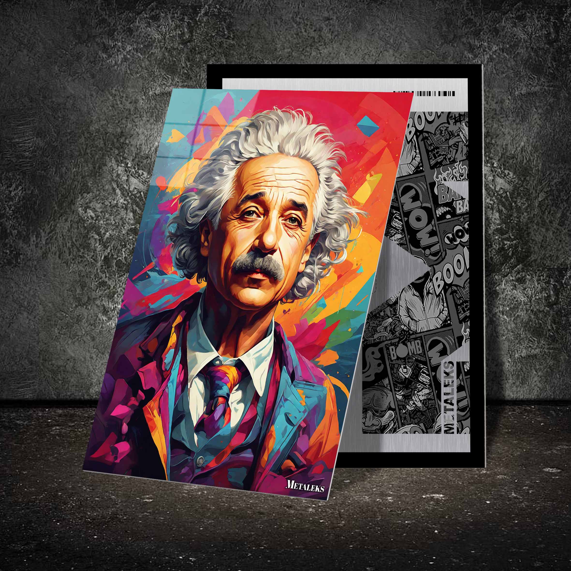 albert einstein pop art