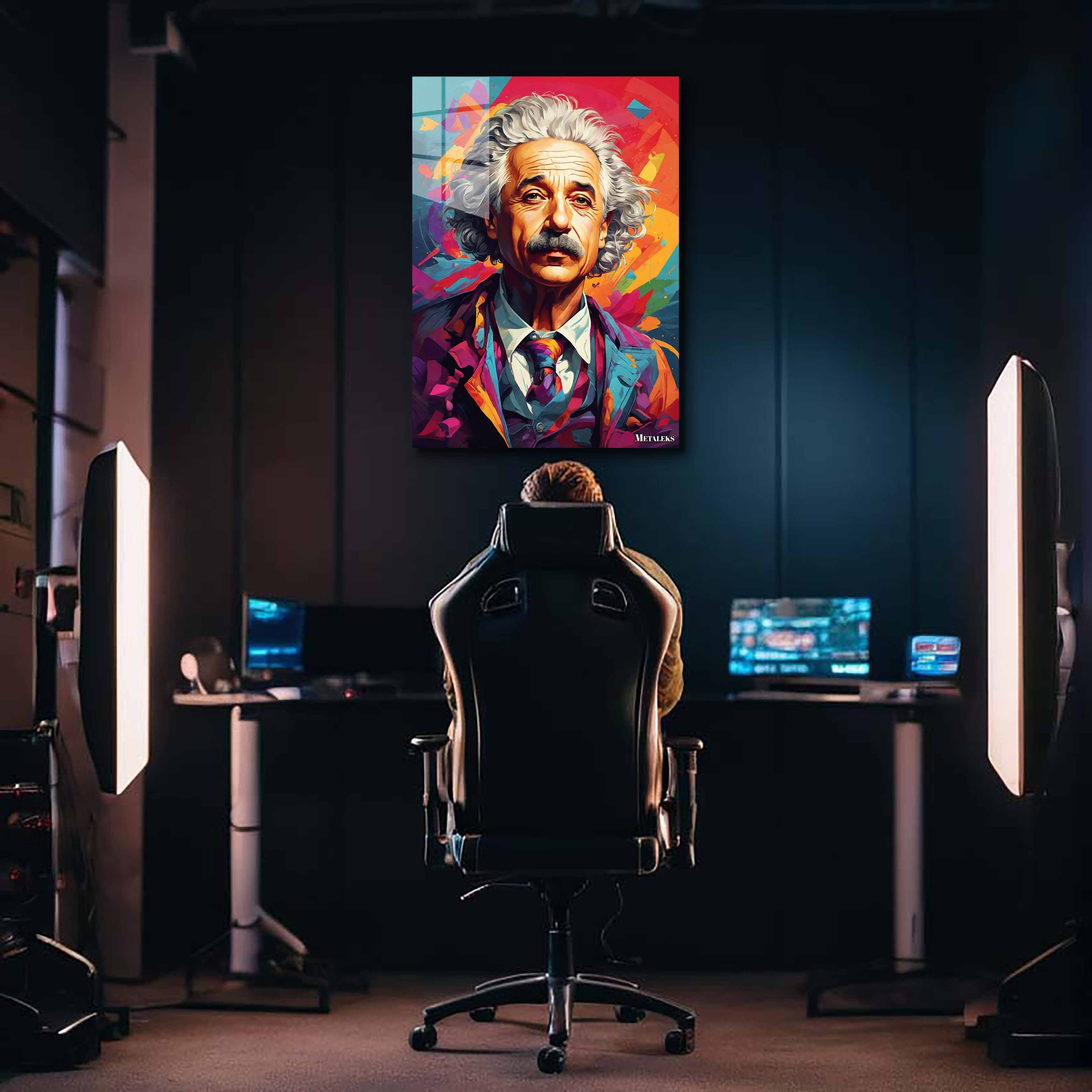 albert einstein pop art